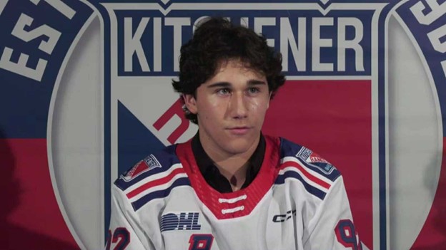 Adam Valentini se joint aux Rangers de&nbsp;Kitchener