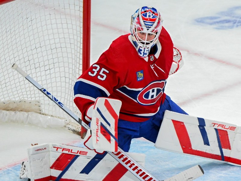 Samuel Montembeault sur le banc pour un deuxième match&nbsp;consécutif